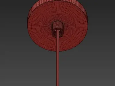 WEAVE drum pendant light 3D model