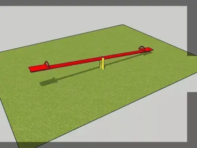 swing lever 3D model