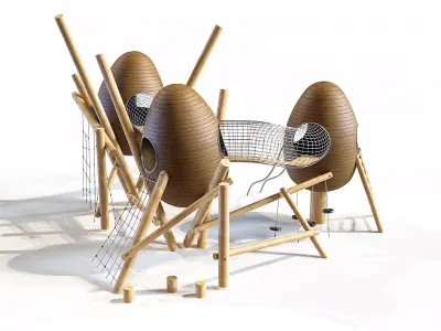 Playground Nests by Taiga 3D model