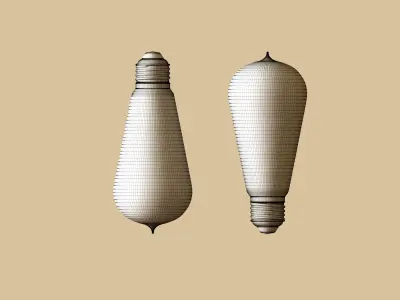 Edison  Bulb 3D model