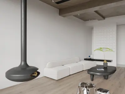 Modern Office Design 3D Model 3D model