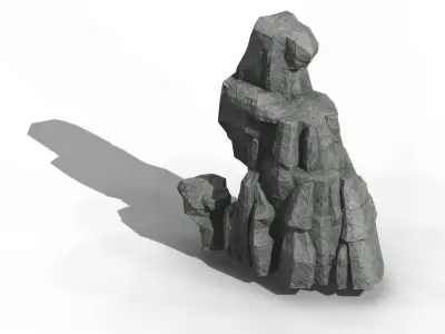 Qingyun Mountain - Mountain -01 3D model