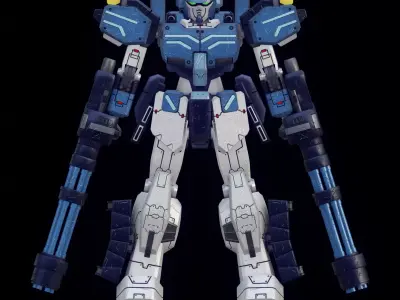 Gundam Heavyarms Custom Fanmade 3D model