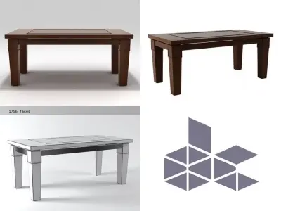Coco Table 3D model