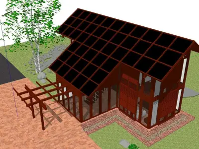 Creative Design-Holiday Cabin-0148 3D model