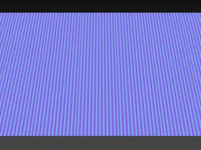 Long Rusty Chrome Roof Tiling material Seamless Texture