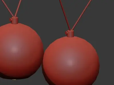 Multisphere Pendant White 5 3D model purchase