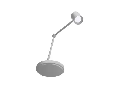 Modern Adjustable Desk Lamp Minimalist 3D Model Low-poly 3D model