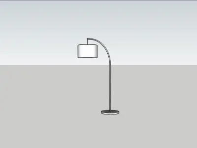 Lampara De Piso Low-poly 3D model