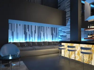  Contemporary Lounge Bar 