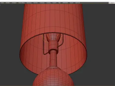 BELMONT TABLE LAMP Low-poly 3D model