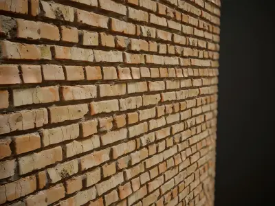 Tilable Brick Wall PBR  Texture