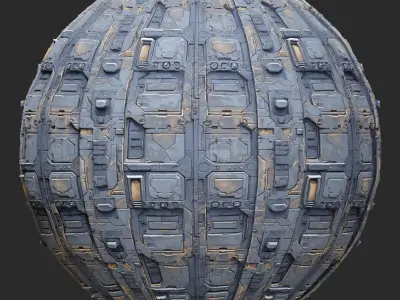 Sci-FI Seamless Texture  Texture