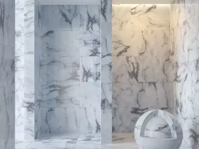 Marble wall 135 3D model