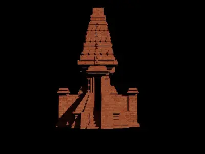 Bajangratu Temple 3D model