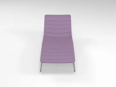 Viteo Slim Line Sun Lounger 3D model