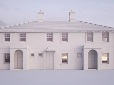 British House Bosc 2B 3D model