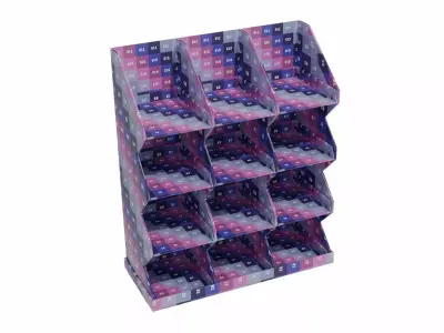 Point of Sale Cardboard Display Stand Texture