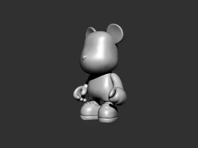 Super Bear Toy 3D print model