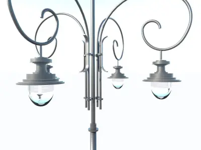 Street Lamp 3D model