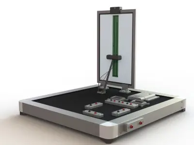 Solar RV lighting 3D model