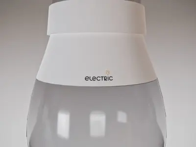 Light Bulb Low Poly Low-poly 3D model