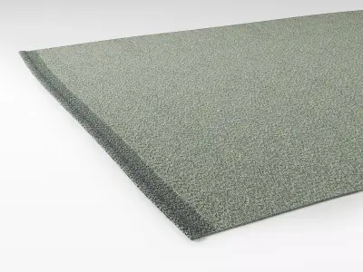 Melt wool placemat 3D model