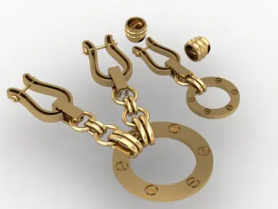 pendantearring 3D print model