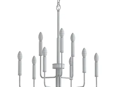 Light Chandelier9 Free 3D model
