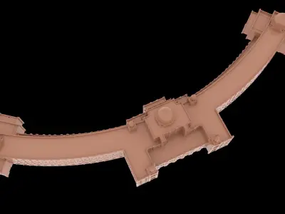 Sharjah Municipality Building 3D model