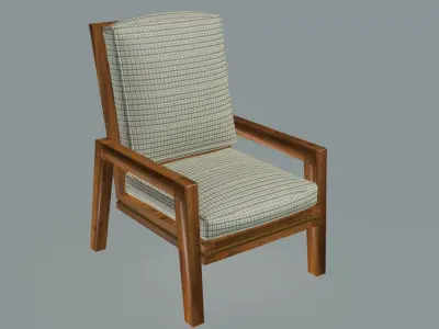 West Bay Lounge Chair 3D model