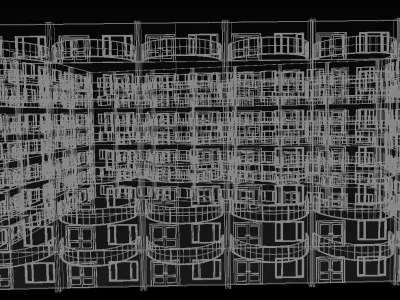 Holiday Flats 3D model