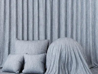 4K Jeans Fabric Textures  - Seamless PBR - 7 Colors - Denim Texture