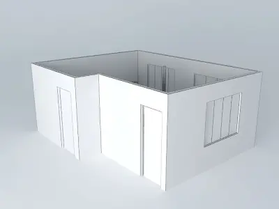 Bedroom interior Free 3D model