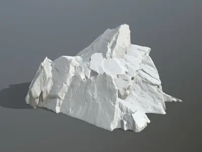 Rock Print mountain 3D print model