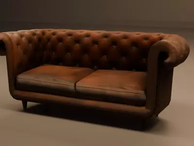 Chair Set 3D model