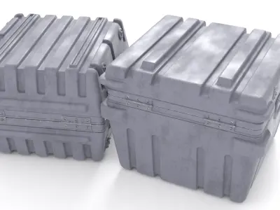 Dagobah Crates 1-6 scale Hottoys 3D print model