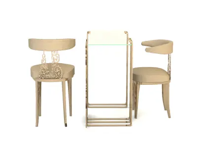 Receptionist Table 3D model