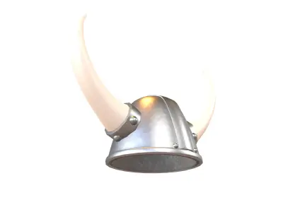 Viking Hat V1 003 Low-poly 3D model