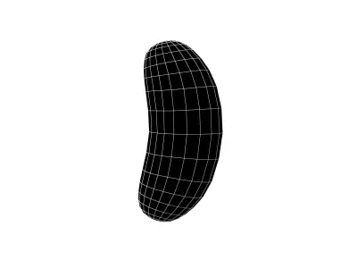Jelly Beans v1 006 Low-poly 3D model