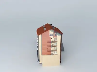 Zgradaške Buildings 3D model