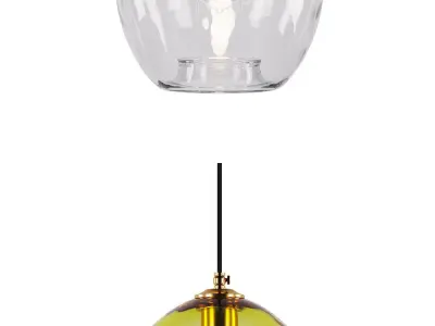 Pendant light Colorglass SKU 2059 Free 3D model