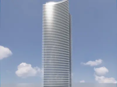 Parametric Building 1c3 3D model