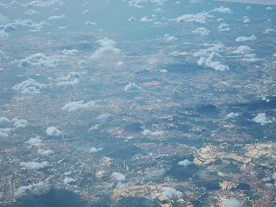 Qingyang China City Landscape 3D Model 3D model