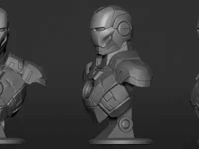 Iron Man  3D print model