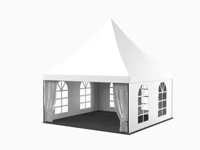 Pagoda Event tent 3D model
