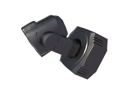 Moving Light stl - DOLEUB SIDE SHAKING HEAD  3D print model