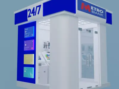 Bank State  3D model
