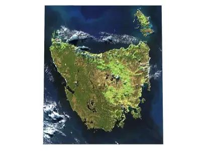 Tasmania Island 3D model
