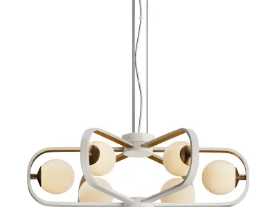 Hanging chandelier Maytoni Avola MOD431-PL-06-WG 3D model